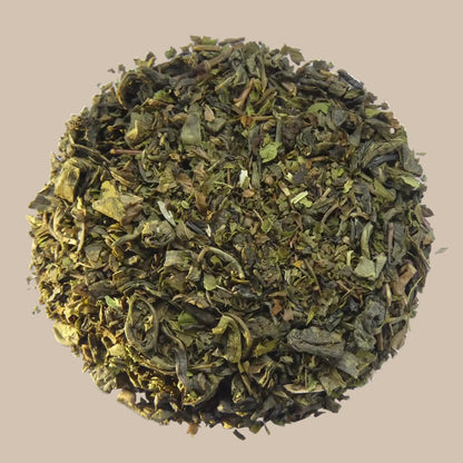 Marokkanische Minze – grüner Tee mit Gunpowder und Spearmint, lose Mischung