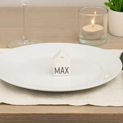 15er Set Mini-Deko-Häuschen – für deine kreative DIY-Ideen - by SteinKunstWerk | HE aus nachhaltiger Herstellung