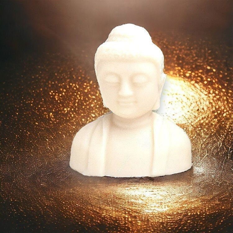 Handgefertigte Buddha - Figur – Dein spiritueller Begleiter für Balance - Stein.Kunst.Werk.