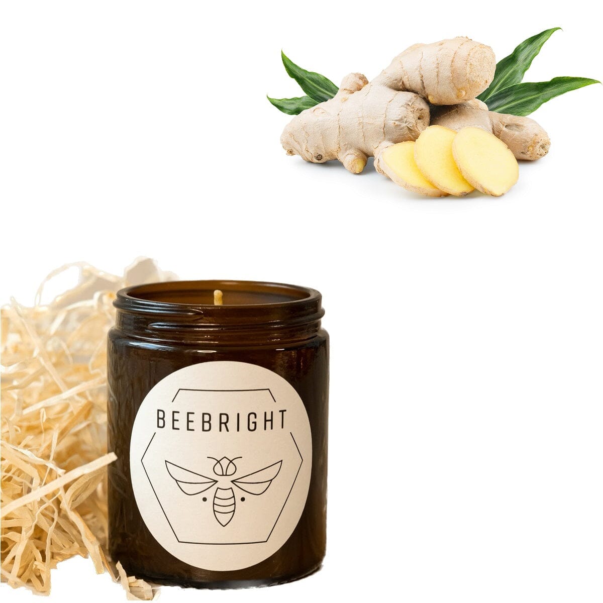 Handgemachte Bienenwachskerze - regional hergestellt | SteinKunstWerk
