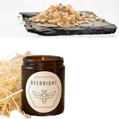 Handgemachte Bienenwachskerze - regional hergestellt | SteinKunstWerk