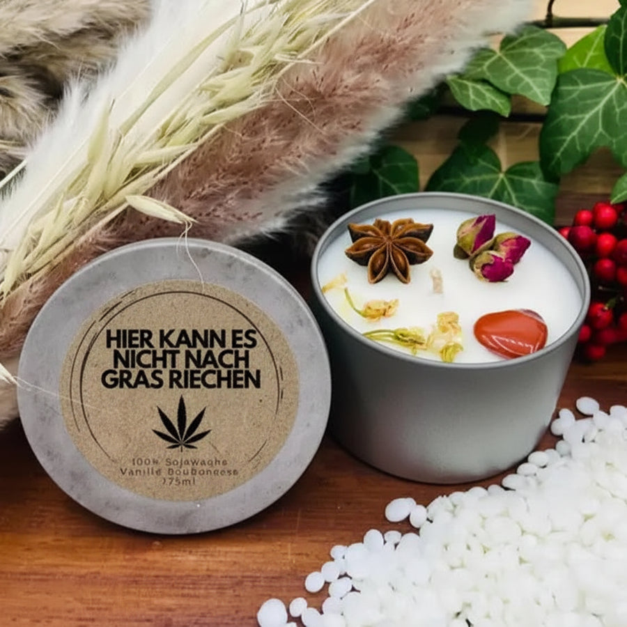 Duftkerze stilvoll Wohnbereich SteinKunstWerk
