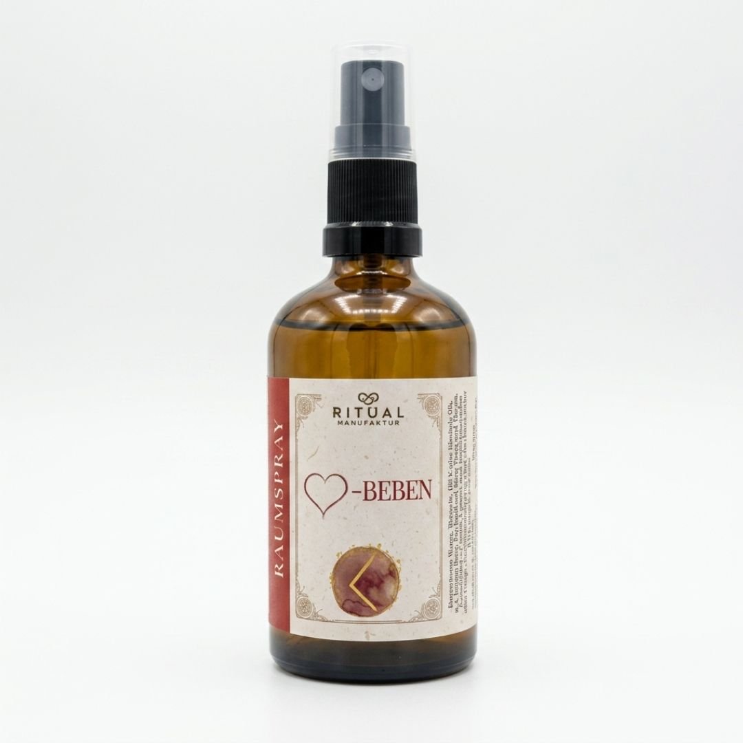 Herzbeben Raum- und Auraspray mit naturreinen Essenzen