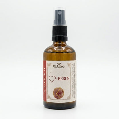 Herzbeben Raum- und Auraspray mit naturreinen Essenzen