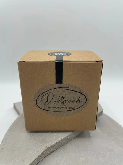 Handgemachte und personalisierbare Duftkerze „Glückslicht“ – Das perfekte Geschenk um Dankbarkeit, Liebe oder Wertschätzung zu zeigen