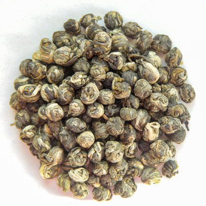 Jasmine Pearls Jasmintee als loser Grüntee mit Jasminblüten