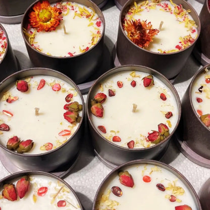 Handgemachte Duftkerze „Gute Besserung“ – Personalisierbares Geschenk für Genesung