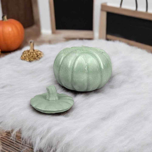 Kleine Kürbisdose – vielseitige Herbstdekoration mit Charme - by SteinKunstWerk | Deko aus nachhaltiger Herstellung