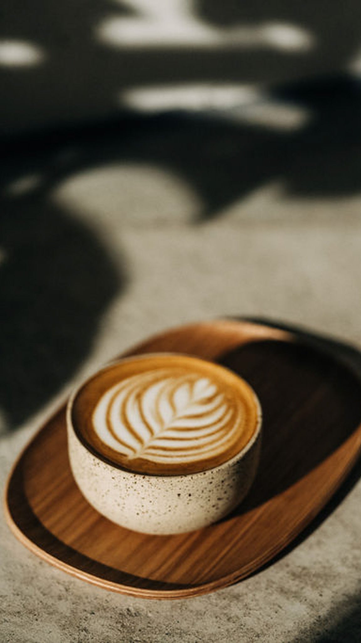 KUMO Cappuccino Cup Blue – Handmade Ceramics for Coffee Rituals