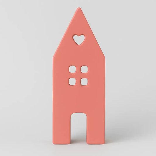 Handgefertigtes Lichterhaus – die perfekte Ergänzung für Stabkerzenhalter mit Steckrand - by SteinKunstWerk | Deko aus nachhaltiger Herstellung