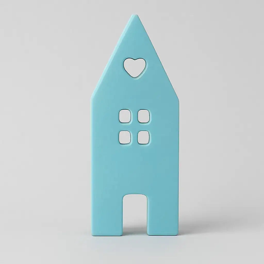 Handgefertigtes Lichterhaus – die perfekte Ergänzung für Stabkerzenhalter mit Steckrand - by SteinKunstWerk | Deko aus nachhaltiger Herstellung