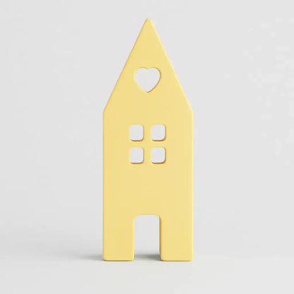 Handgefertigtes Lichterhaus – die perfekte Ergänzung für Stabkerzenhalter mit Steckrand - by SteinKunstWerk | Deko aus nachhaltiger Herstellung