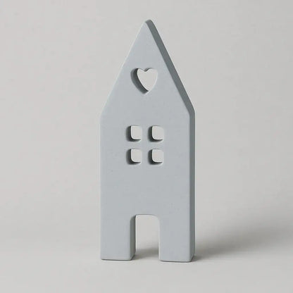 Handgefertigtes Lichterhaus – die perfekte Ergänzung für Stabkerzenhalter mit Steckrand - by SteinKunstWerk | Deko aus nachhaltiger Herstellung