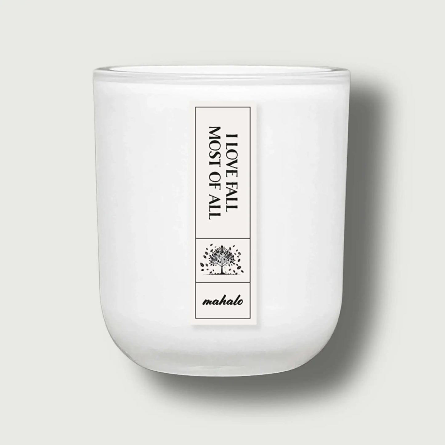 „I Love Fall Most of All“ Duftkerze – Herbstgefühle für Dein Zuhause - by SteinKunstWerk | Duftkerze aus nachhaltiger Herstellung