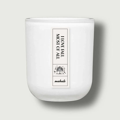 „I Love Fall Most of All“ Duftkerze – Herbstgefühle für Dein Zuhause - by SteinKunstWerk | Duftkerze aus nachhaltiger Herstellung