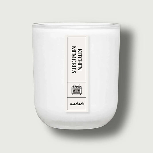 KITCHEN MEMORIES DUFTKERZE - by SteinKunstWerk | Duftkerze aus nachhaltiger Herstellung