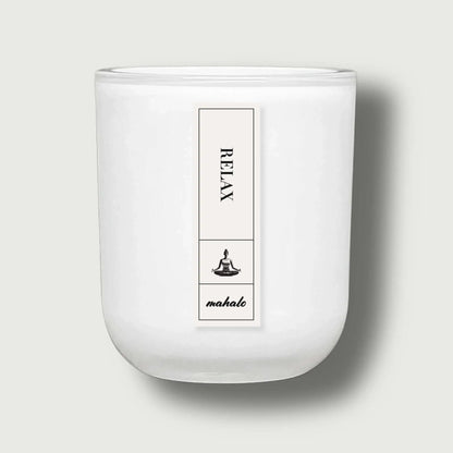 "Relax" – die Duftkerze für Ruhe, Gelassenheit & Wellness - by SteinKunstWerk | Duftkerze aus nachhaltiger Herstellung