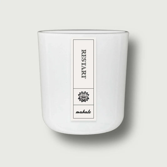 "Restart" – Duftkerze für neue Energie und Klarheit - by SteinKunstWerk | Duftkerze aus nachhaltiger Herstellung