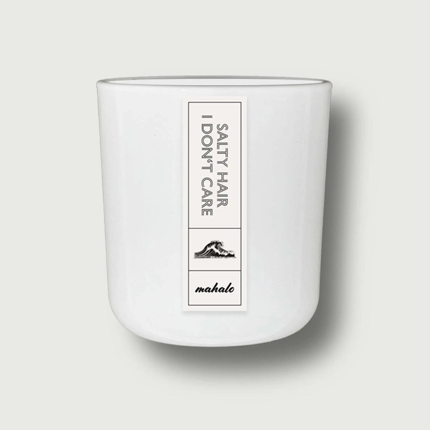 SALTY HAIR - I DON'T CARE DUFTKERZE - by SteinKunstWerk | Duftkerze aus nachhaltiger Herstellung