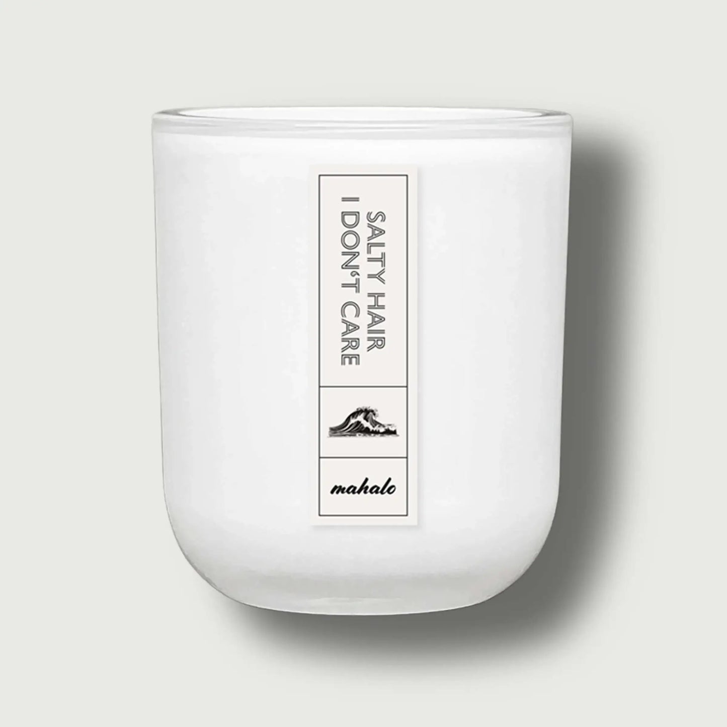 SALTY HAIR - I DON'T CARE DUFTKERZE - by SteinKunstWerk | Duftkerze aus nachhaltiger Herstellung