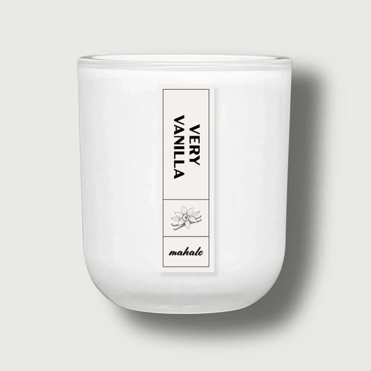 Duftkerze "Very Vanilla" – zeitloser Vanilleduft für Wärme & Geborgenheit - by SteinKunstWerk | Duftkerze aus nachhaltiger Herstellung