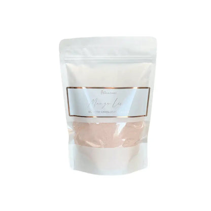 Powdered Candle Refill Kit – Mango Lime 330g - by SteinKunstWerk | Pulverkerzen aus nachhaltiger Herstellung