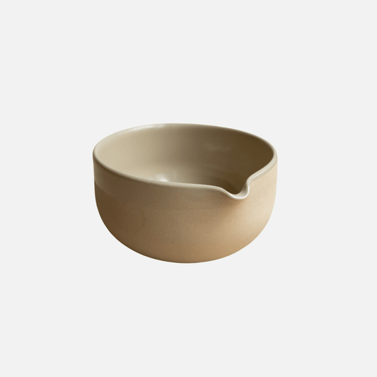 MATA Matcha Chawan – bej el yapımı matcha kasesi