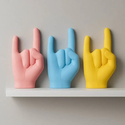 SteinKunstWerk Metal-Szene Figuren kaufen – Deko-Handzeichen - by SteinKunstWerk | HE aus nachhaltiger Herstellung