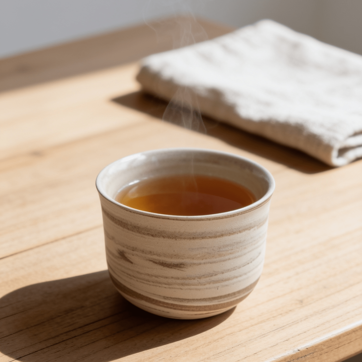 Natürliche Mixed-Clay-Oberfläche der OCHA Teetasse