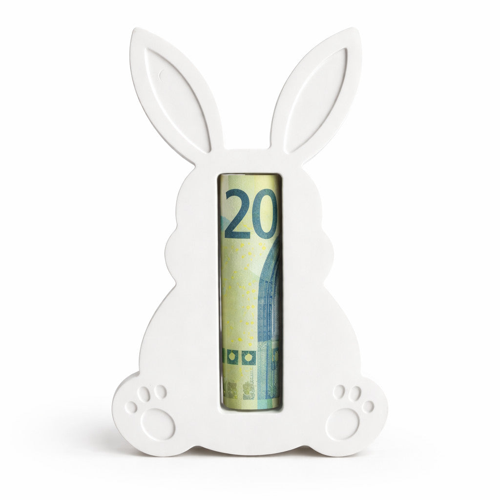Osterhase mit Geldscheinhalter – auch geeignet für kleine Schokoladenriegel oder Gutscheine