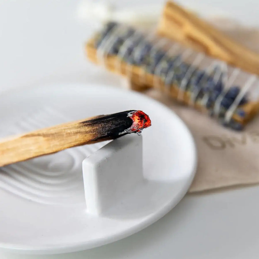 Palo Santo räuchern – Starter Set für energetische Reinigung, Rituale & Meditation - by SteinKunstWerk | Räucherware aus nachhaltiger Herstellung
