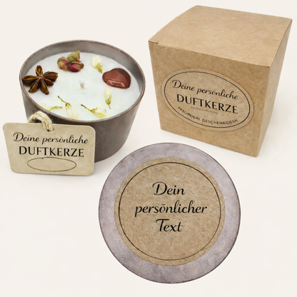 Geschenk Zahnarzthelferin – Personalisierte Duftkerze „Danke Beste Zahnarzthelferin“