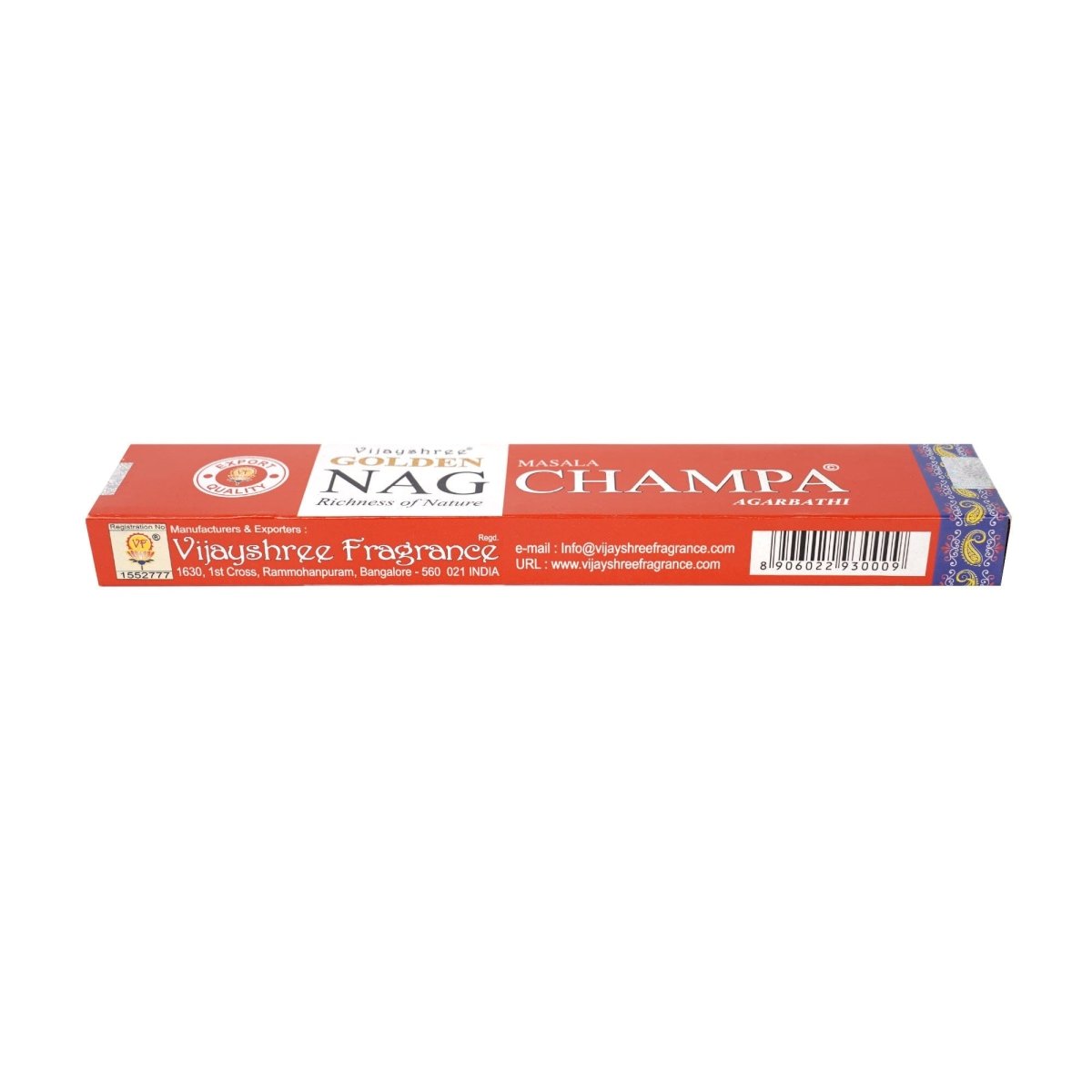 Golden Nag Incense Sticks – classic scent selection for rituals