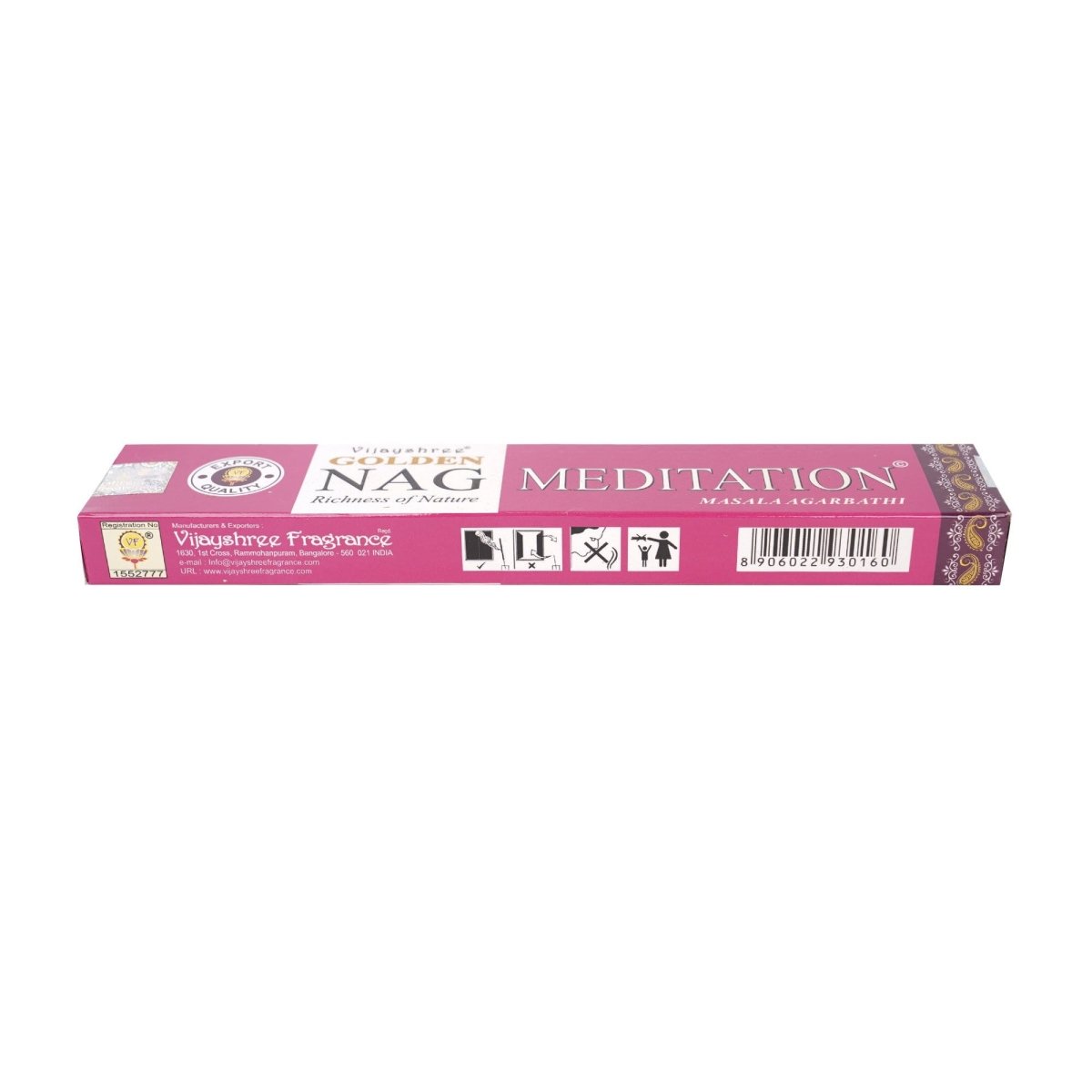Golden Nag Incense Sticks – classic scent selection for rituals