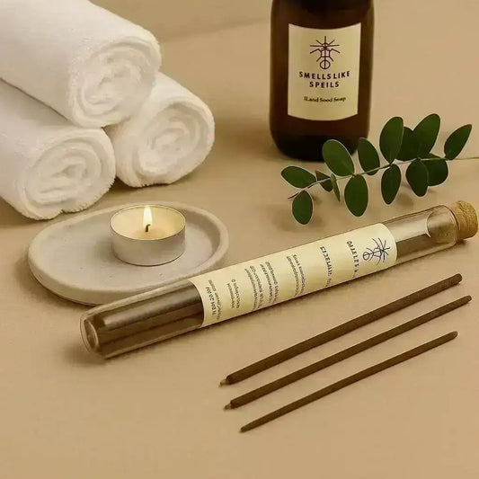 MIMIR Räucherwerk – Handgerollte Räucherstäbchen für Klarheit, Balance & innere Weisheit - by SteinKunstWerk | DS aus nachhaltiger Herstellung