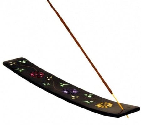 Incense Holder with Floral Motif – Soapstone for Peaceful mindful rituals
