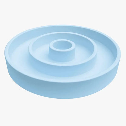 Stabkerzenhalter NOVA mit Rand im 2er Set – minimalistisch & handgemacht - by SteinKunstWerk | Deko aus nachhaltiger Herstellung