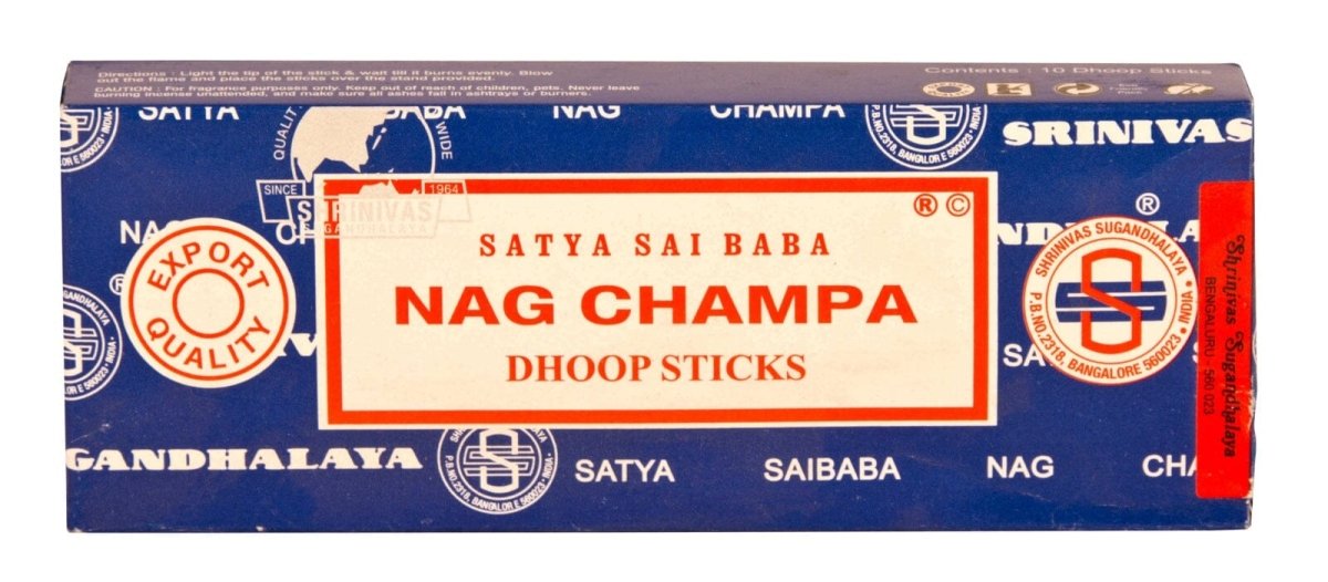 Satya Nag Champa Dhoop – Räucherstäbchen für Meditation & Rituale