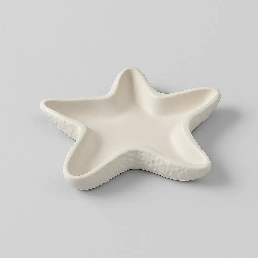 Handgefertigte Seestern-Ringschale – maritime Schmuckablage & DIY-Idee - by SteinKunstWerk | Deko aus nachhaltiger Herstellung