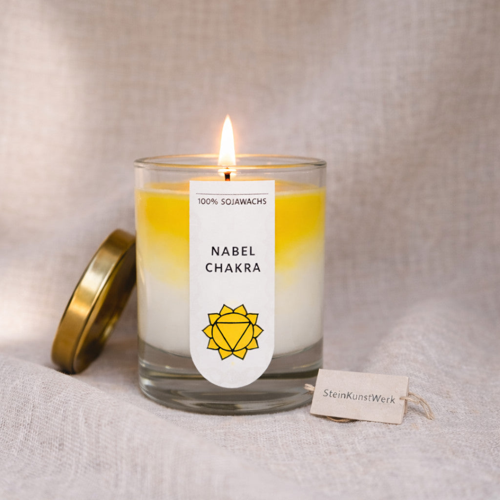 Stabilität & Fokus & Herz – 3er-Set Yogakerzen - by SteinKunstWerk | Duftkerze aus nachhaltiger Herstellung