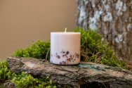 Hand-made Soy Wax Candle with Linden Flower & Honey Scent