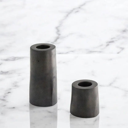 Stabkerzenhalter STELLA – 2er-Set für stilvolle Akzente - by SteinKunstWerk | Outdoor aus nachhaltiger Herstellung