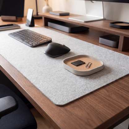 Bannik Design Giske – handgegossene Betonschale mit Korkeinsatz, Produktansicht 11