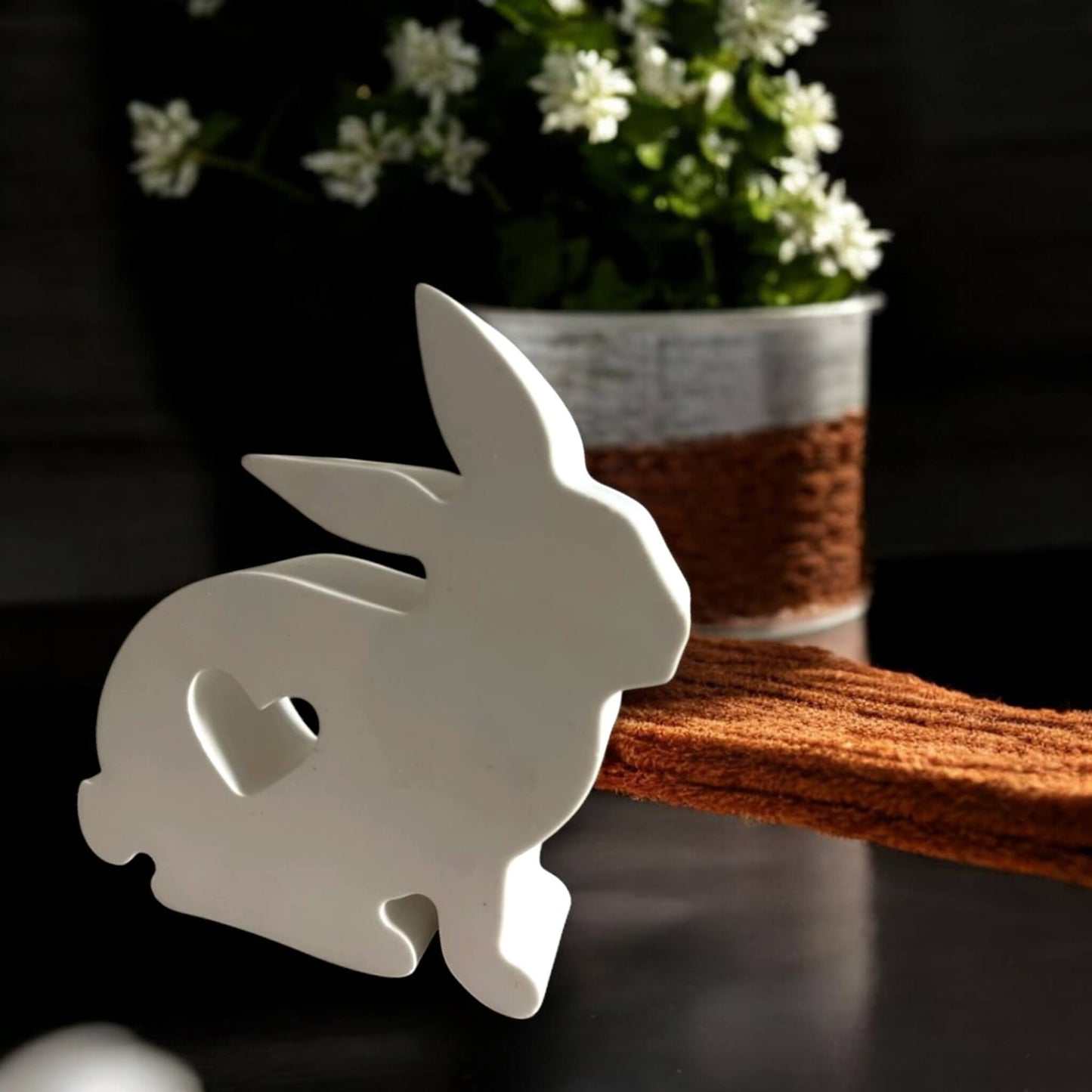 Sitting rabbit figure for your beautiful Easter decoration! Order now and make Easter something very special!