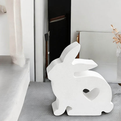 Sitting rabbit figure for your beautiful Easter decoration! Order now and make Easter something very special!