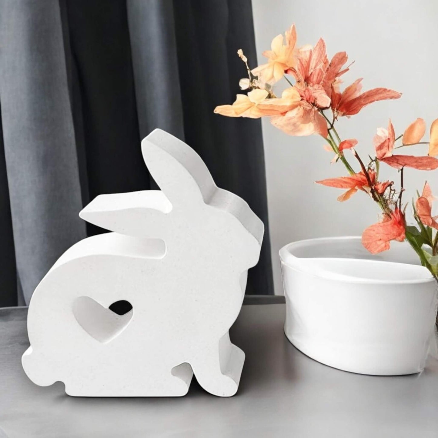 Sitting rabbit figure for your beautiful Easter decoration! Order now and make Easter something very special!