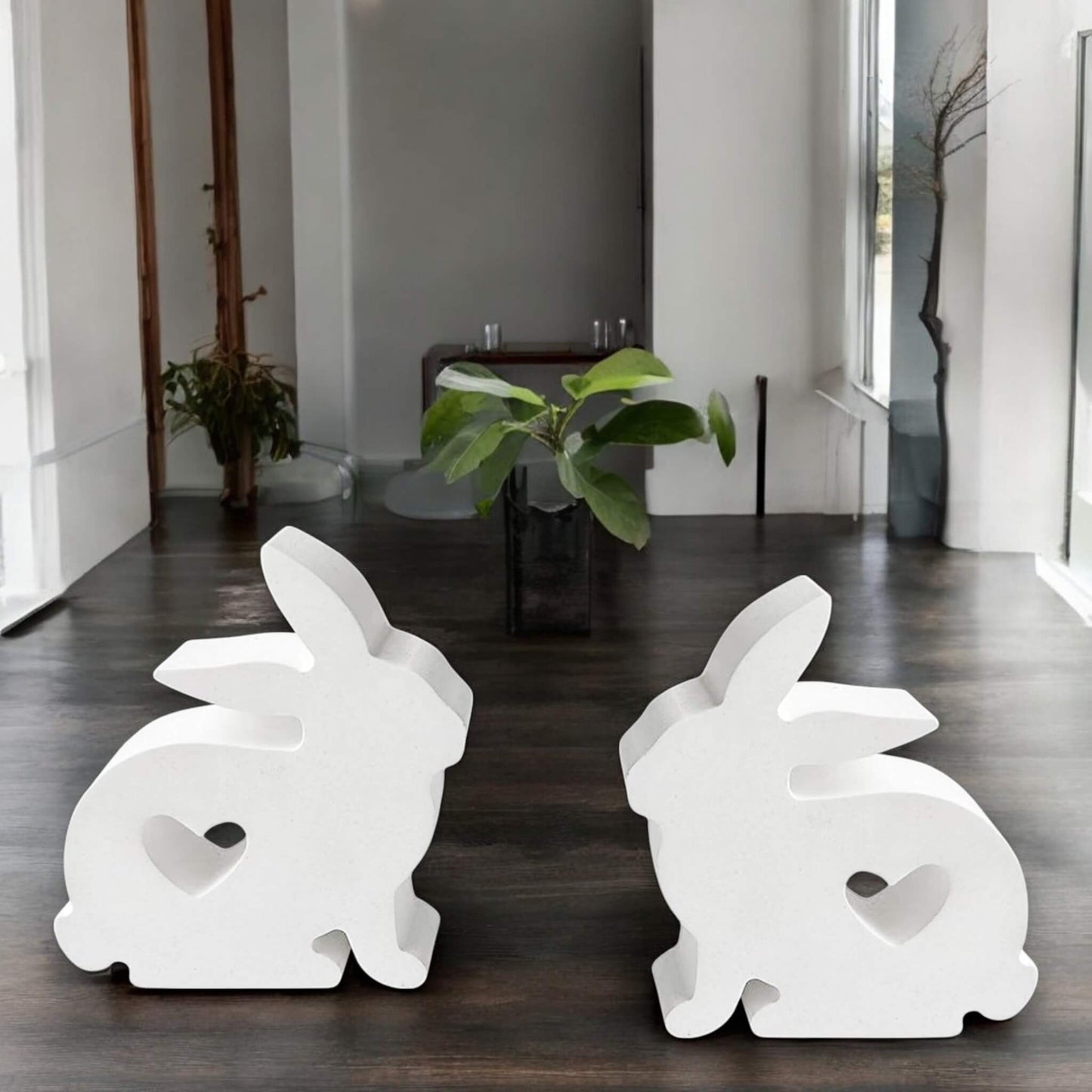 Sitting rabbit figure for your beautiful Easter decoration! Order now and make Easter something very special!