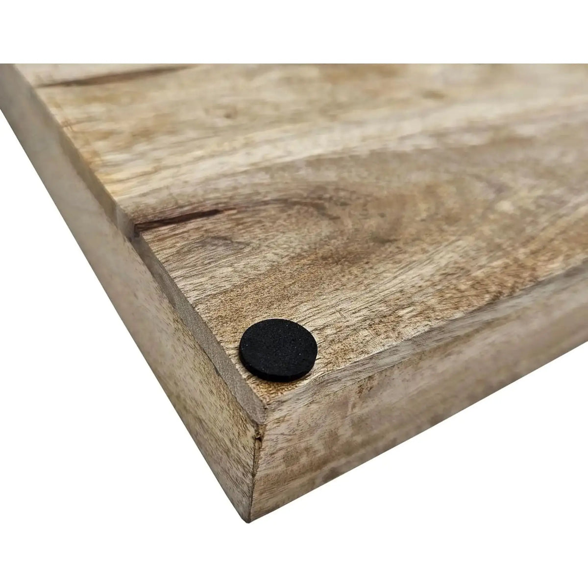 Servier- und Dekotablett aus massivem Mangoholz in 30 x 30 cm