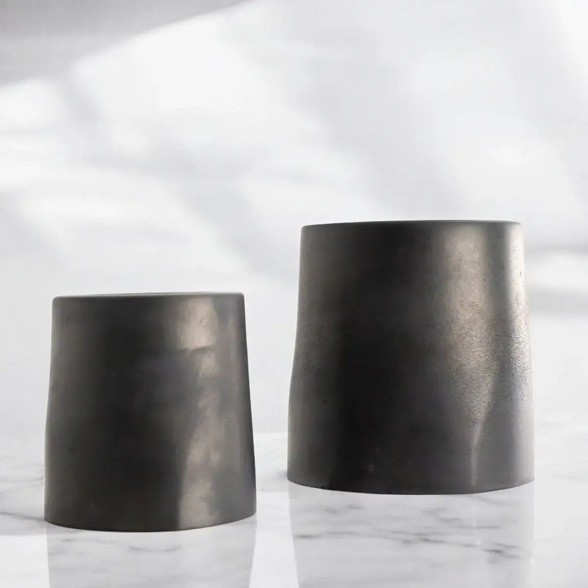 Teelichthalter GEMMA (2er Set) - by SteinKunstWerk | Outdoor aus nachhaltiger Herstellung