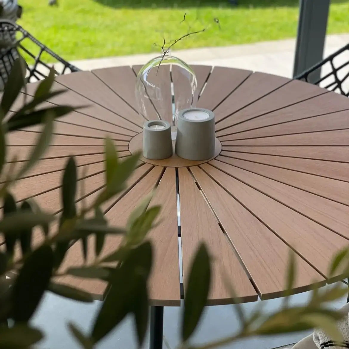 Teelichthalter GEMMA (2er Set) - by SteinKunstWerk | Outdoor aus nachhaltiger Herstellung